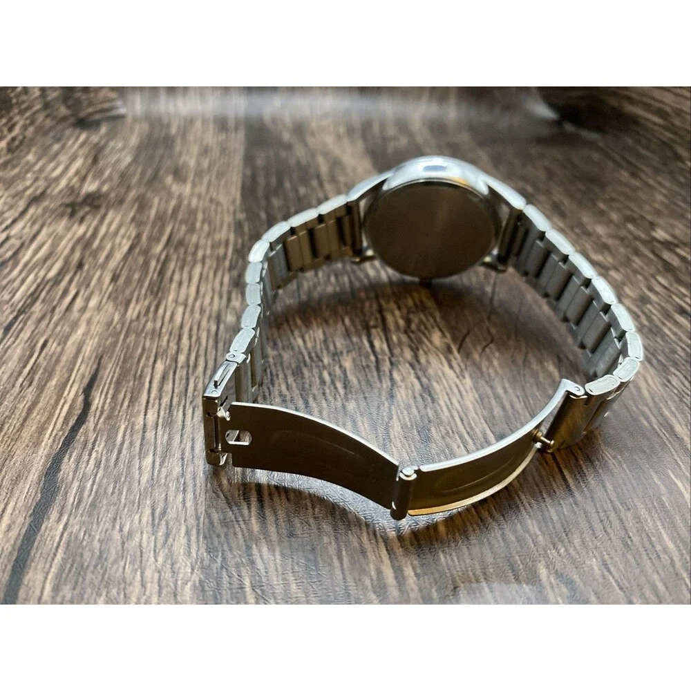 Unbranded Unisex Silver Tone Watch 36 mm New Battery